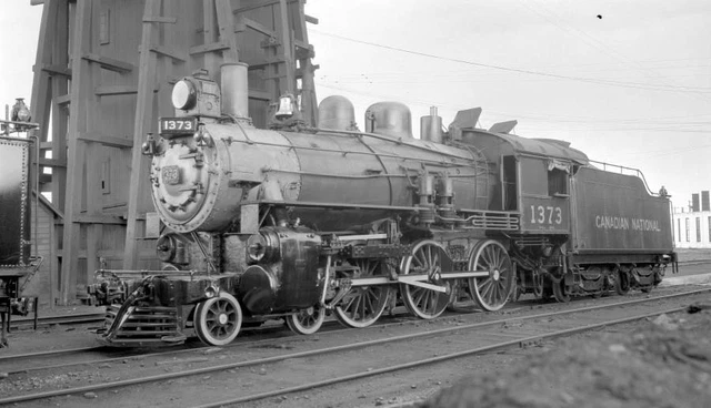 CN CANADIAN NATIONAL Railways Locomotive, Engine No 1373 Old Train ...