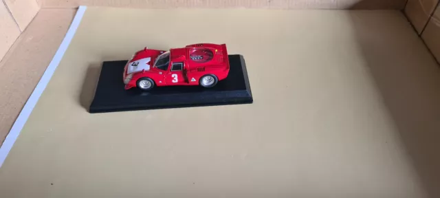 Alfa Romeo 33.2 1968“Daytona” #3 Imola Winner Vaccarella  von BEST in M1:43