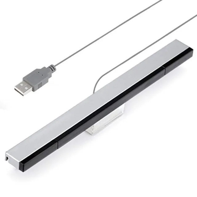 Barre de capteur de qualité supérieure pour PC N S Wii U avec connexion filair