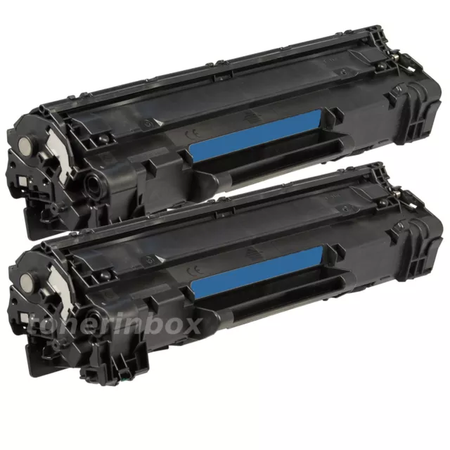 2 Pack Replacement Toner For HP CE285 85A Laserjet Pro P1102 P1102W M1132 M1212