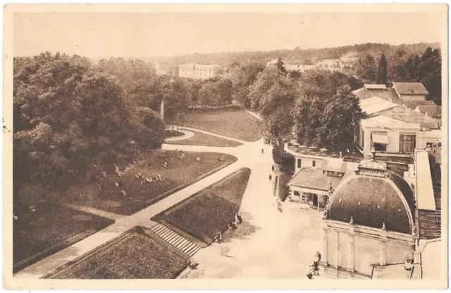 ST-HONORÉ-LES-BAINS 58 Le Parc CPA écrite à Mme Marchetti de La Rochelle ~1930