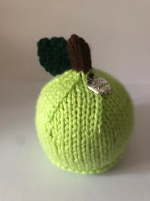 Hand knitted No.1 Teachers Green apple chocolate orange cover