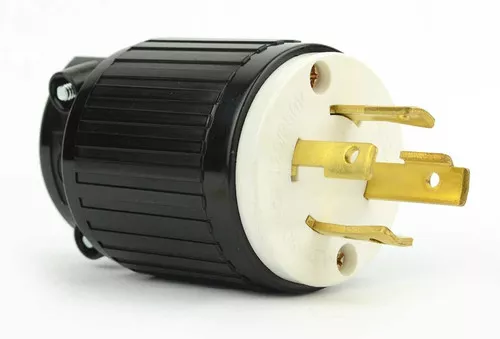 Twist Lock Electrical Plug 4 Wire, 30 Amps, 125/250V, NEMA L14-30P  - YGA025