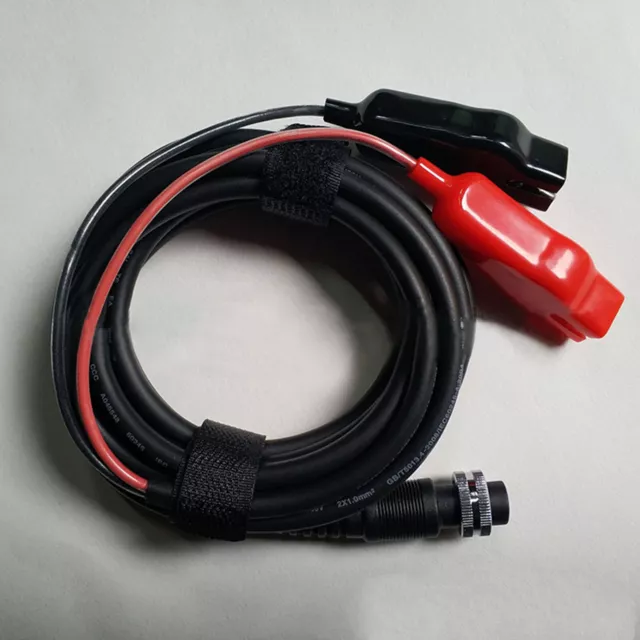 Línea de conexión de cable de alimentación 3M para kit de carretes de pesca eléctricos Daiwa/Shimano