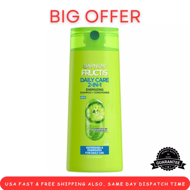 Garnier Fructis Daily Care 2-in-1 Shampoo and Conditioner, 22 fl oz