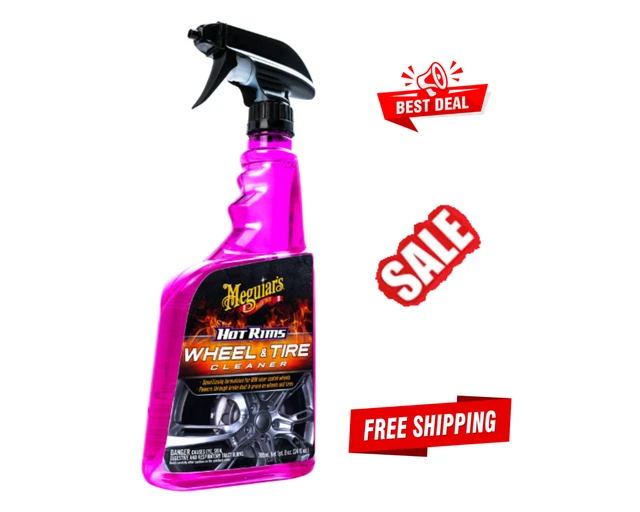 Meguiar's Hot Rims Cool Care All Wheel Cleaner 24 Oz FREE SHIPPING BRAND NEW