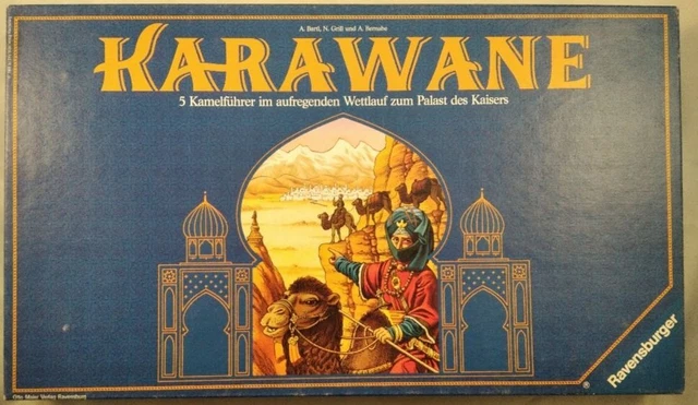 Ravensburger 013524: Karawane [Taktikspiel]. 5 Kamelführer im aufregenden 177409