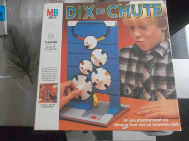 Jeu de société vintage Dix de Chute MB Jeux de 1996