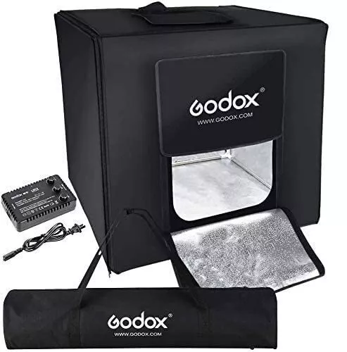 Godox Mini studio portatile con luci 40x40x40cm per foto macro e prodotti