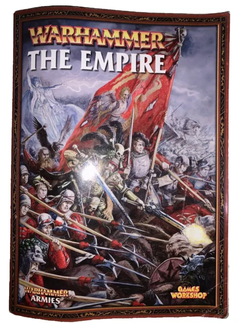 Warhammer Fantasy Battle Army Book - Empire Games Workshop 7th Edition Rulebook