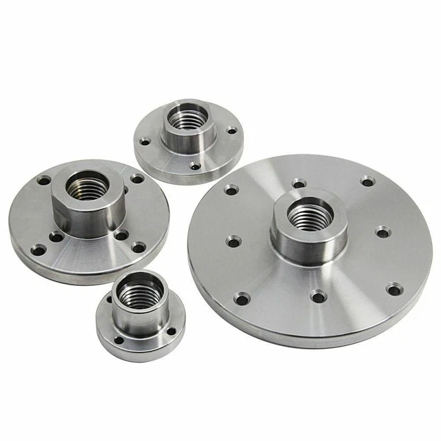 Manual Wood Lathe Chuck Flange Face Plate Steel Woodworking Turning Thread Tools