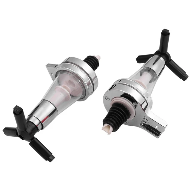 4 Supporto bottiglie dispenser ottico bevande liquori vino barra in acciaio maggiordomo parete7652