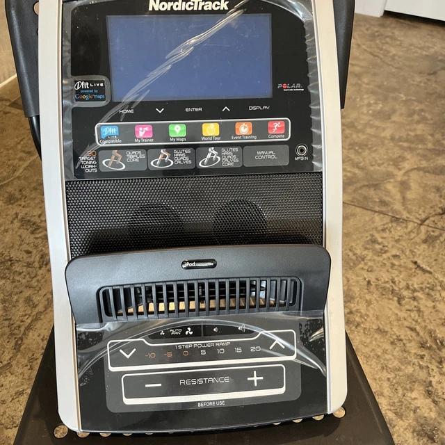 Pannello Console Display Per Ellittica NordicTrack AudioStrider 800 | Ricambio CP331 Usato