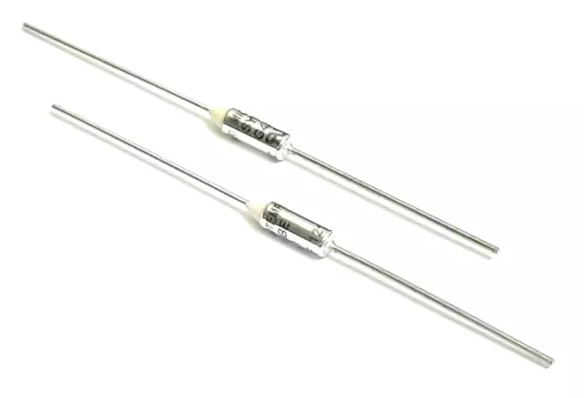 2 Each  New Microtemp ® Syebbe G4A00 121C Tf Thermal Cutoff Fuse