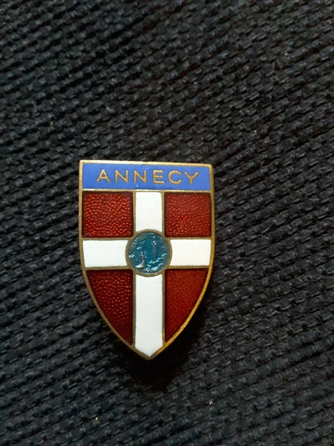 Insigne Ski Savoie US GA Chamois Augis Lyon - Club Français Vintage