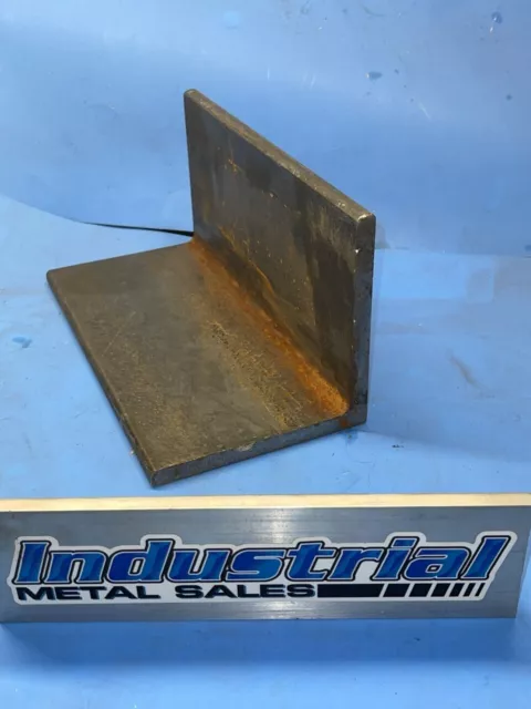 A-36 Hot Rolled Steel Angle 6" x 6" x 12" x 1/2" Thick-- 6" x 6" x .500" ANGLE