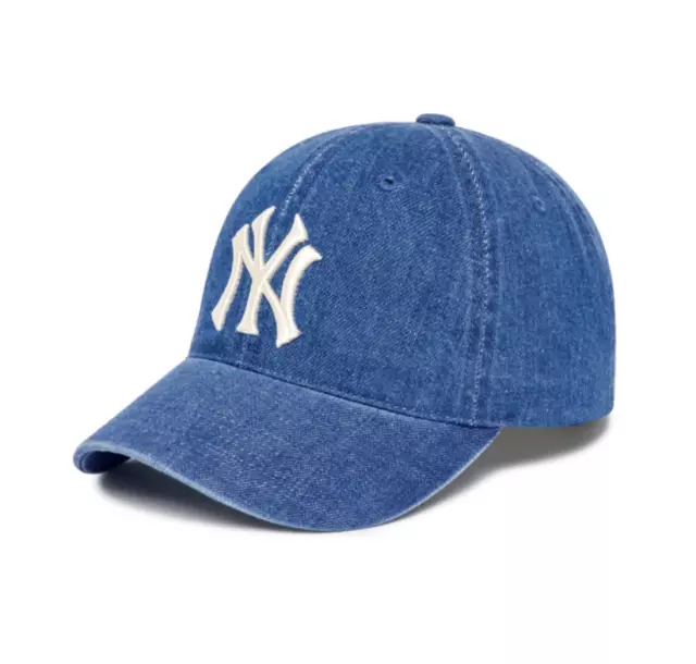 MLB KOREA Denim Baseball Cap, New York Yankees