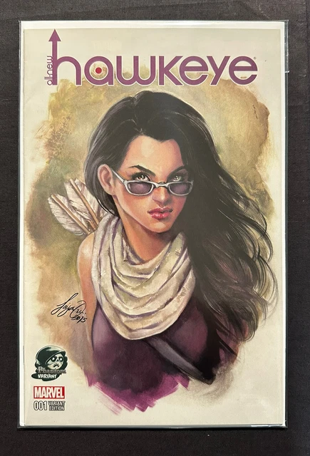 All-New Hawkeye #1 (Marvel 2016) Phantom Variant Cover By Siya Oum Vf/Nm
