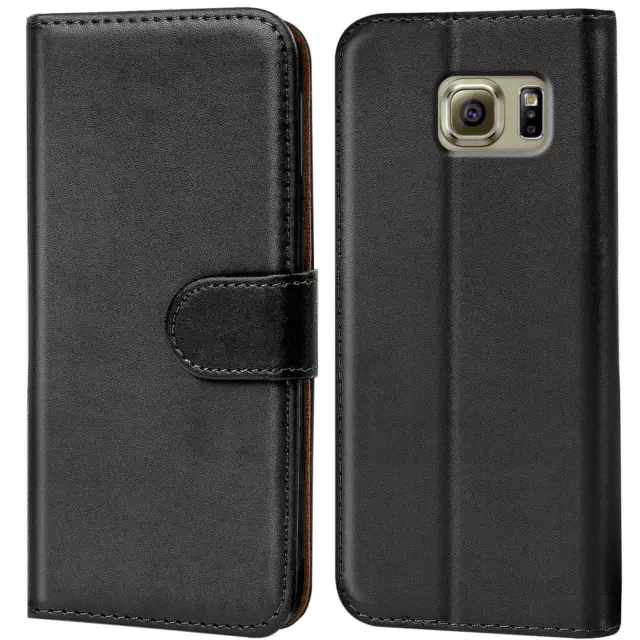 Schutz Hülle Für Samsung Galaxy S6 Edge Plus Handy Klapp Schutz Tasche Flip Case