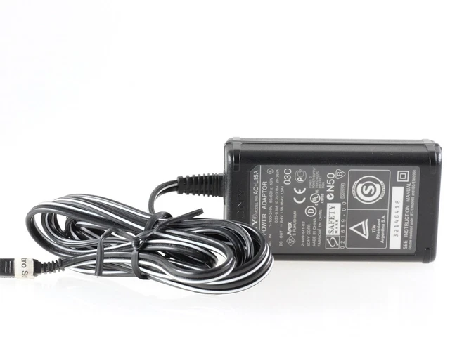 AboutBatteries Chargeur pour Sony HDR-SR12E, 220.0V, 1000mAh