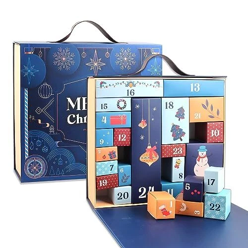 Calendario Dell'Avvento Ramadan - 30 Scatole Regalo Fai Da Te Con Adesivi Numerati - Foto 2