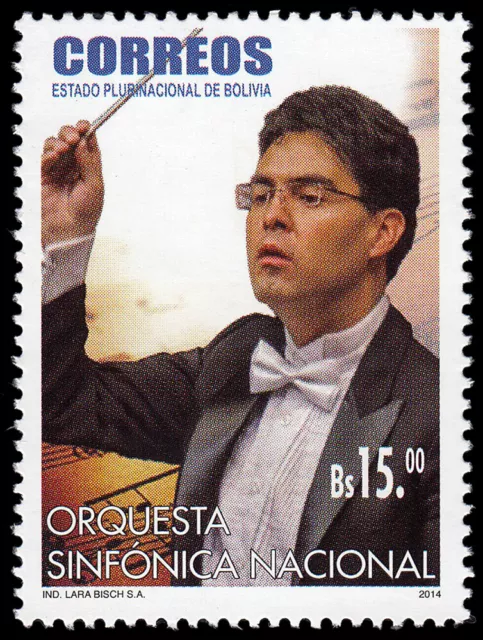 Bolivie 1552 2014 Orchestre Symphonique National MNH