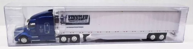 PETERBILT 579 Truck Kennesaw Trans. 53' REEFER Trailer 1/87 Scale TNS044