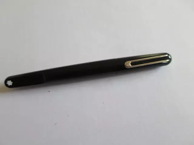 stylo rollerball mont blanc ultra noir Marc Newson