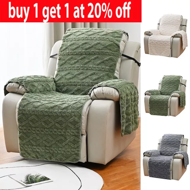 Chair Couch Slipcover Quilted Recliner Mat Armchair Throw Cover Sofa Protector K