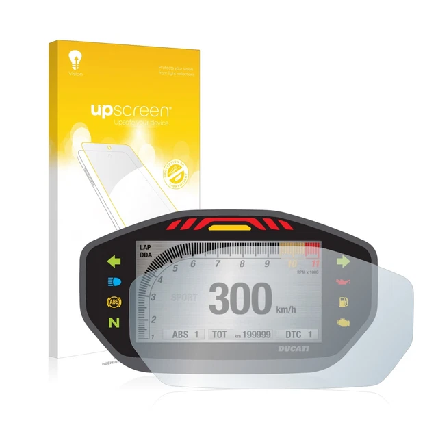 Pellicola Vetro per Ducati Monster 1200 Colour-TFT-Display Opaca Pellicola