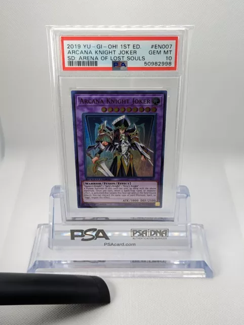 Arcana Knight Joker SBLS-EN007 Ultra Rare 1st Speed Duel PSA 10 GEM MINT 💎