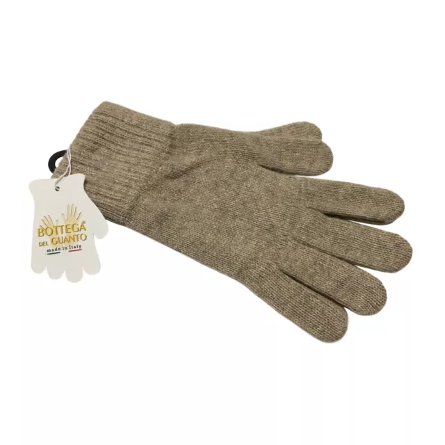 LA BOTTEGA DEL GUANTO Männer Handschuhe Beige 80%Wolle 20%Polyamid Made - Italy