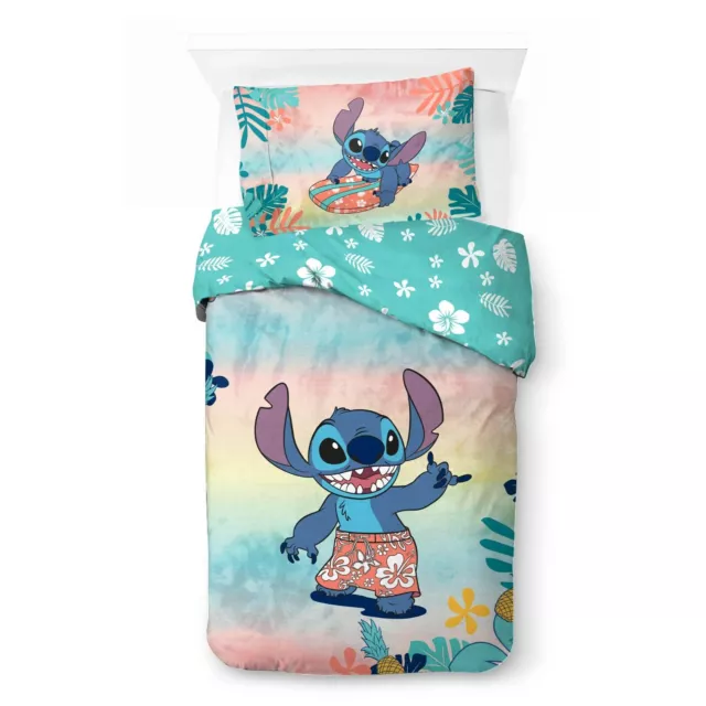 Stitch Lilo Kids Bedding Set 2 Piece Twin Full Comforter and Sham for Girls