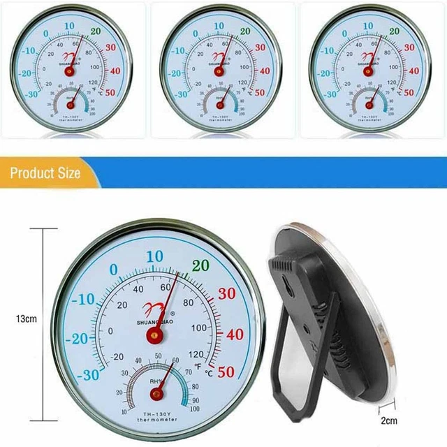 Termometro analogico multiuso igrometro per misurazione clima ambiente