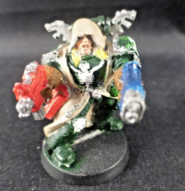 Games Workshop WH40K Space Marines Chapelain Dark Angels OOP