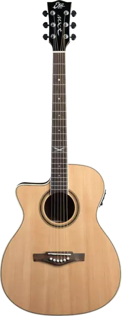 Guitare Electro Acoustique Gaucher Auditorium Cutaway Eko Nxt-A100Cwe-Nat-Lh
