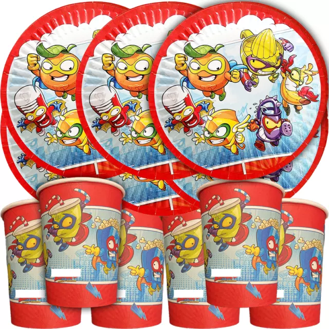 SUPERTHINGS RIVALS OF KABOOM birthday party supplies centerpiece