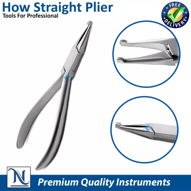 Orthodontic How Plier Curved Archwire Holding Adjusting Band Seating Pliers