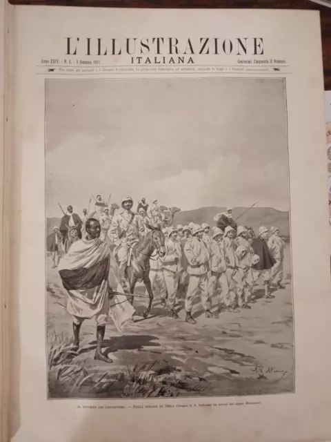 L'ILLUSTRAZIONE ITALIANA  1893  annata completa 2