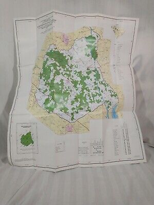 USDA Forest Service Topographical Map SUMTER NATIONAL FOREST South Carolina 1984 3