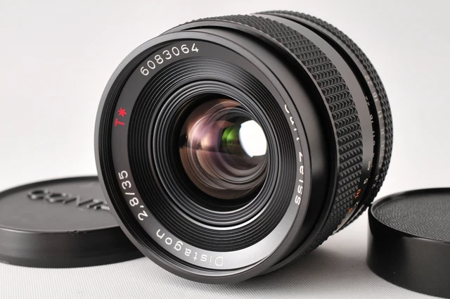 [Mint] Contax Carl Zeiss Distagon 35mm F/2.8 Aej Objektiv C/Y Aus Japan