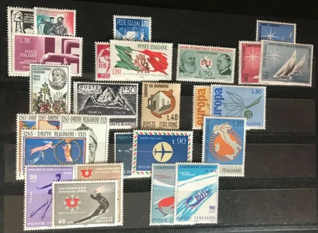 1965-1979 ITALIA Francobolli Repubblica Lotto Completo MNH (503 valori)