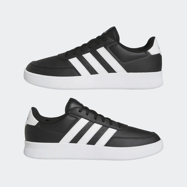 Adidas Breaknet Noir Blanc HP9425 Chaussures Hommes Sportif Baskets