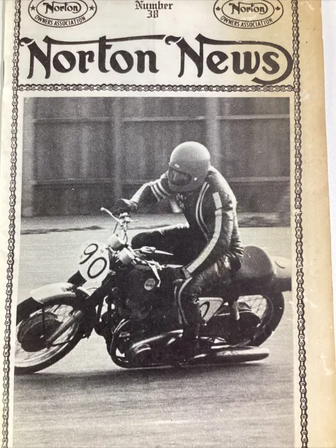 Norton Motorcycles News 1982 USA Owners Shop Ads Jack Simmons Linda OC