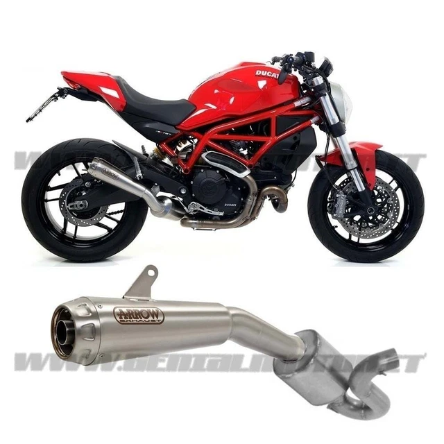Exhaust + Link Pipe Arrow Pro Ducati Monster 797 2017 > 2020