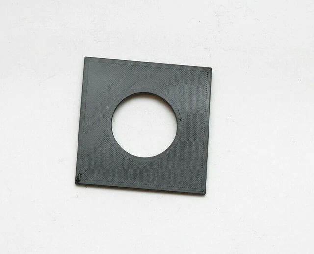 Planchette Porte-objectif Graflex Pacemaker 4x5 Pour Speed/Crown Graphic - Noir - Occasion
