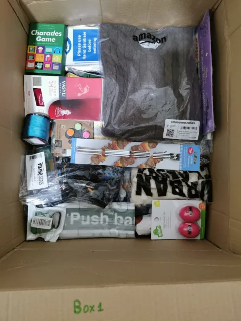 Job Lot Mixed Wholesale 100+ items. Amazon Returns Box [1]