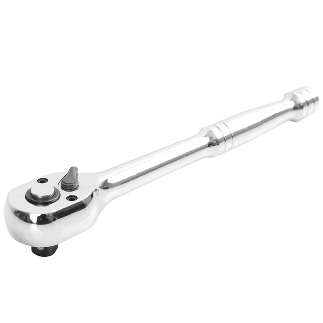 Hyper Tough 3/8-Inch Drive Pear Head Ratchet Wrench with Ergonomic Handle