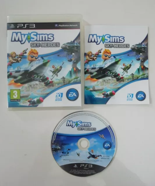 Jeu PS3 My Sims Sky Heroes Complet FR TBE