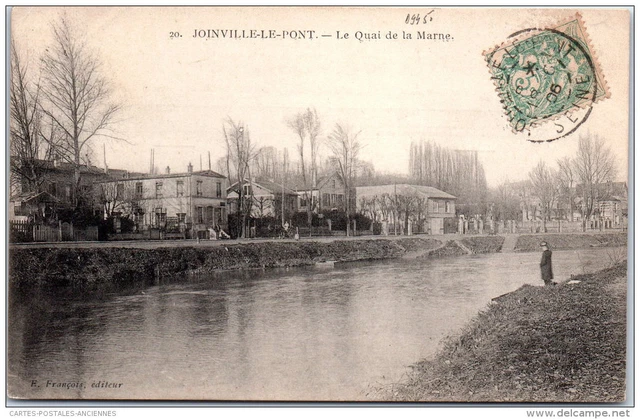 94 JOINVILLE LE PONT - le quai de la marne